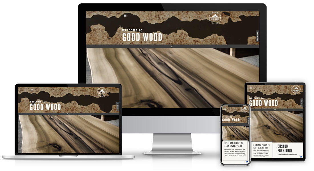 Web Design: Good Wood Nashville